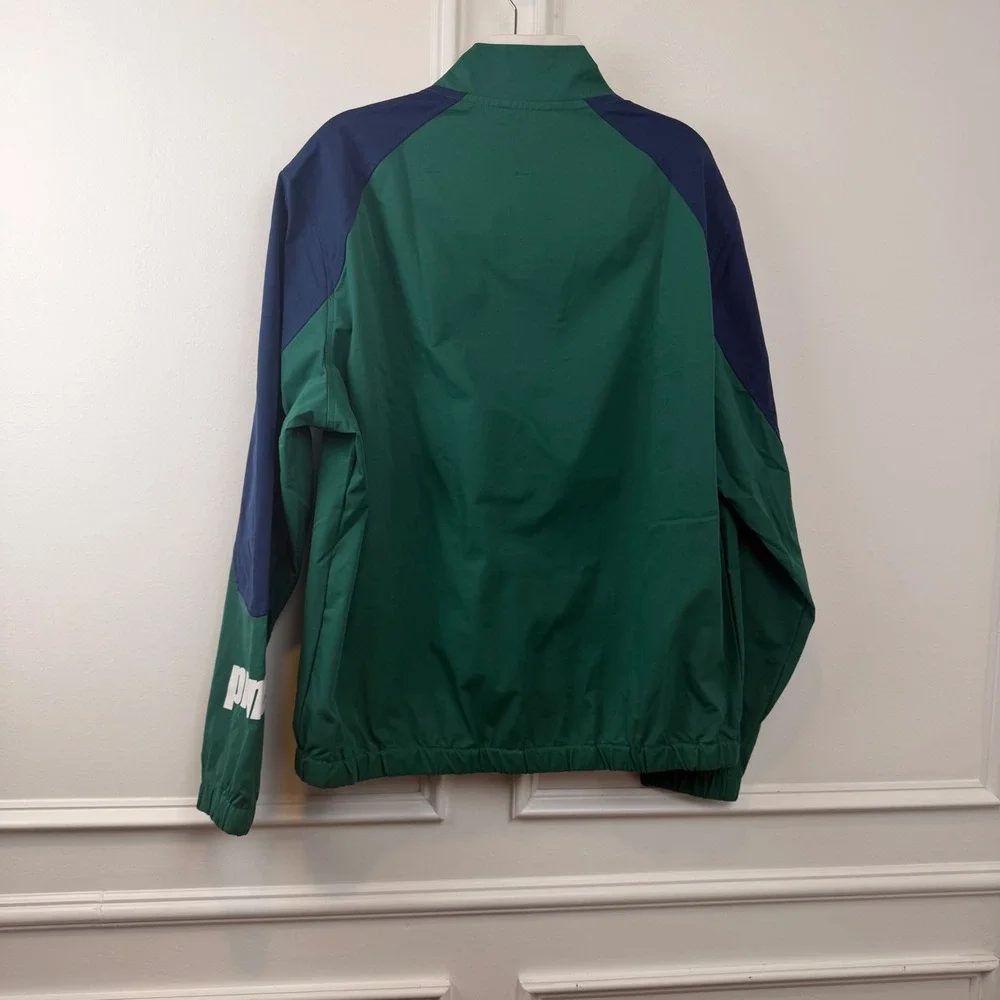 Prince Pickleball Windbreaker Jacket Men's M‎ Green Blue Colorblock Full Zip